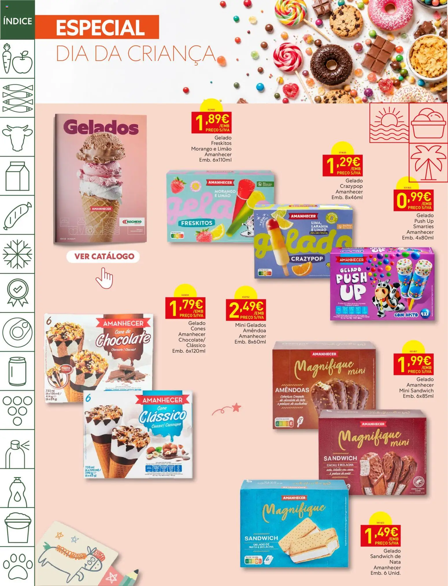 Recheio folheto │ válido de 26.05.2026 | Página: 12 | Produtos: Apito, Gelado, Chocolate, Nata