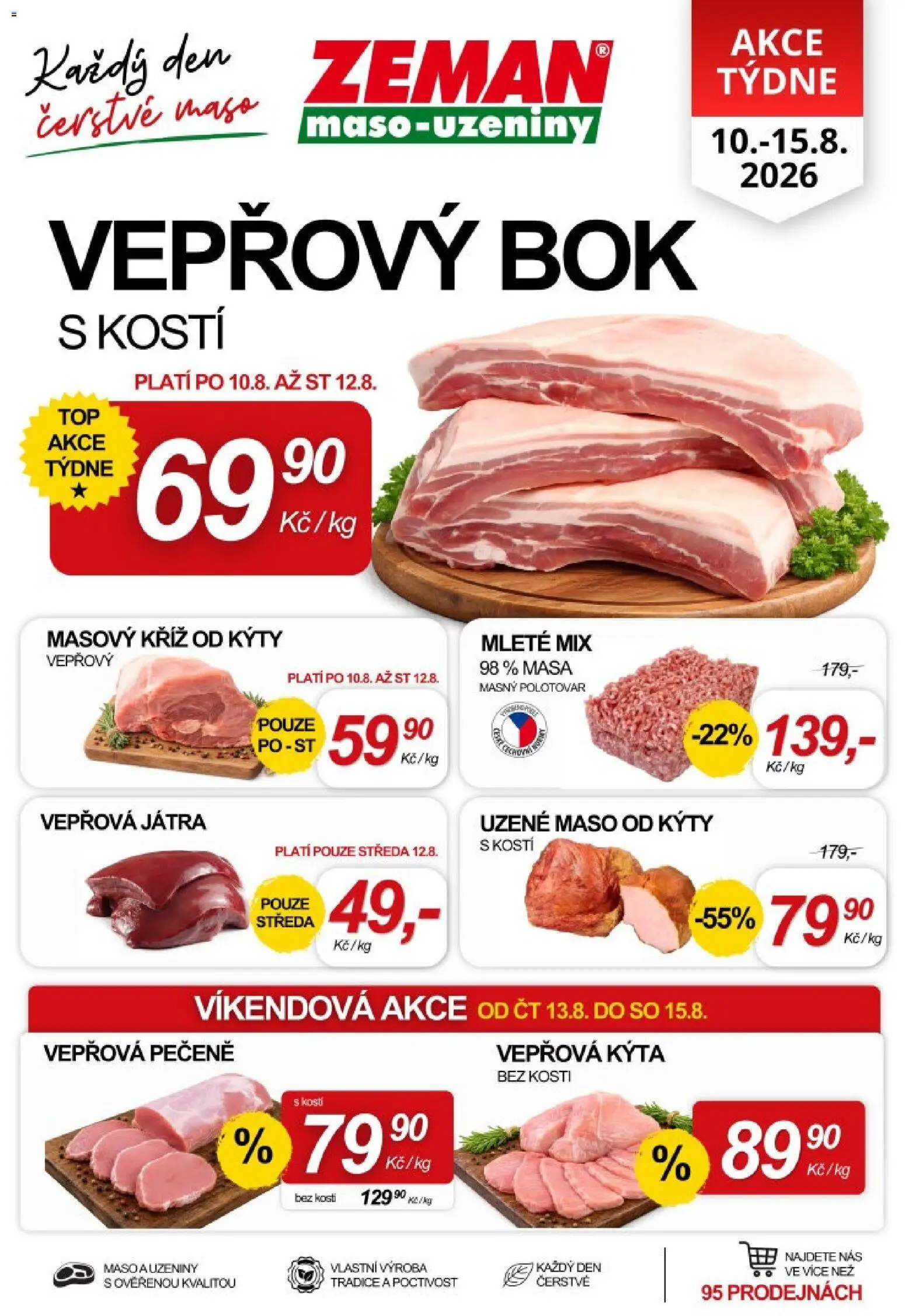Prodejny Zeman leták od 10.08.2026 | Strana: 1