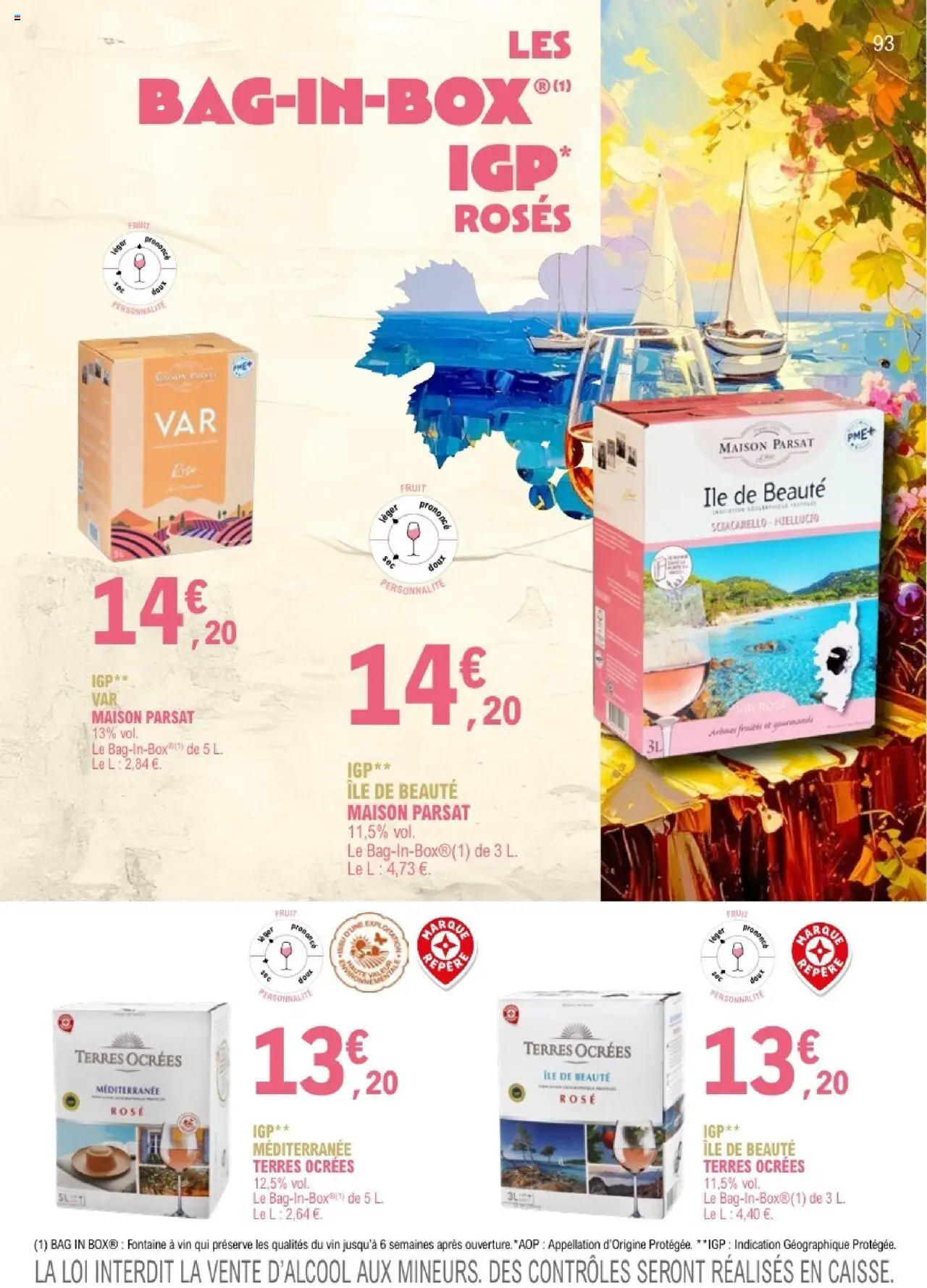 {H1} | Page: 93 | Produits: Vin