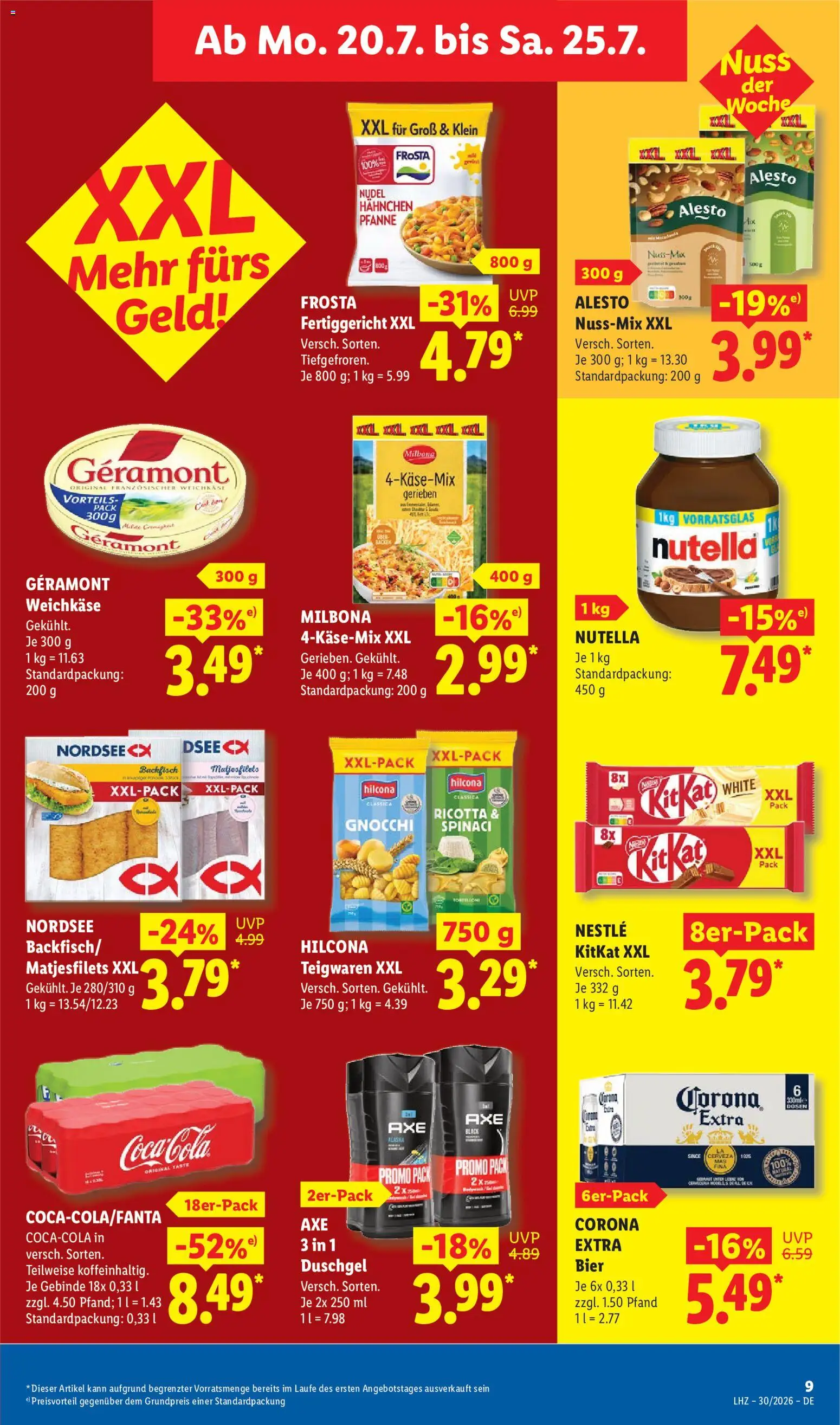 Lidl Prospekt – gültig ab 20.07.2026 | Seite: 17 | Produkte: Wasser
