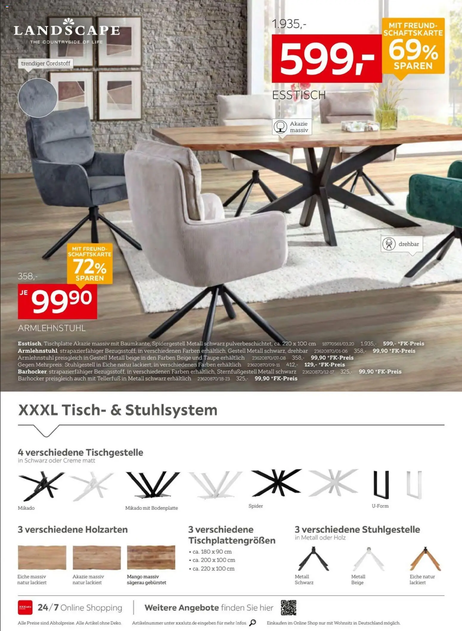 XXXLutz Prospekt – gültig ab 05.09.2026 | Seite: 14 | Produkte: Barhocker, Tisch, Creme, Mango