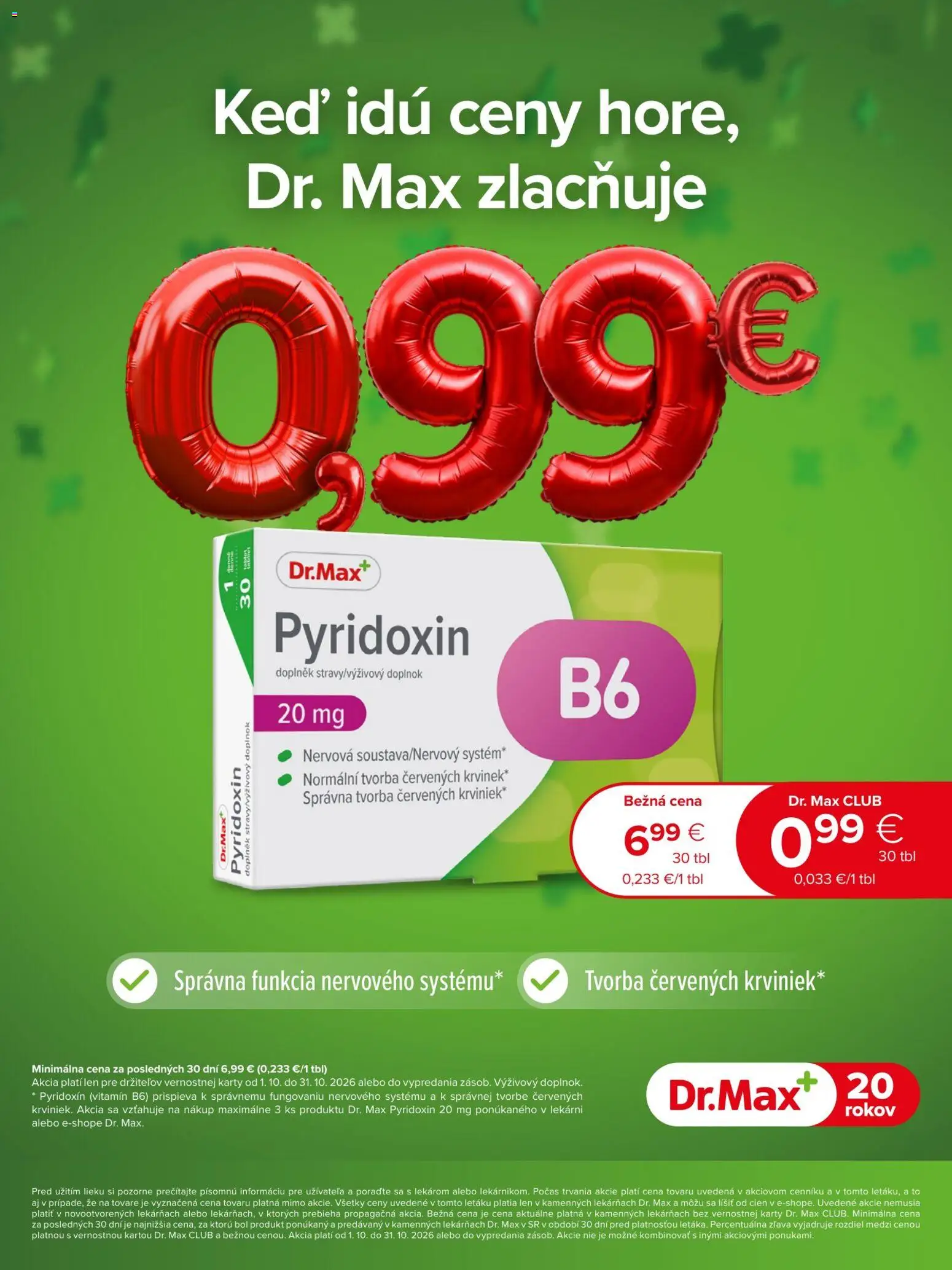 Nové Dr. Max akcie – leták je platný od 01.10.2026 | Strana: 16