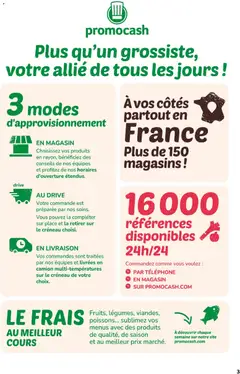 Promocash - Prévisualisation de Promocash catalogue valide à partir de 30/07/2026 | Page: 3 | Produits: Téléphone