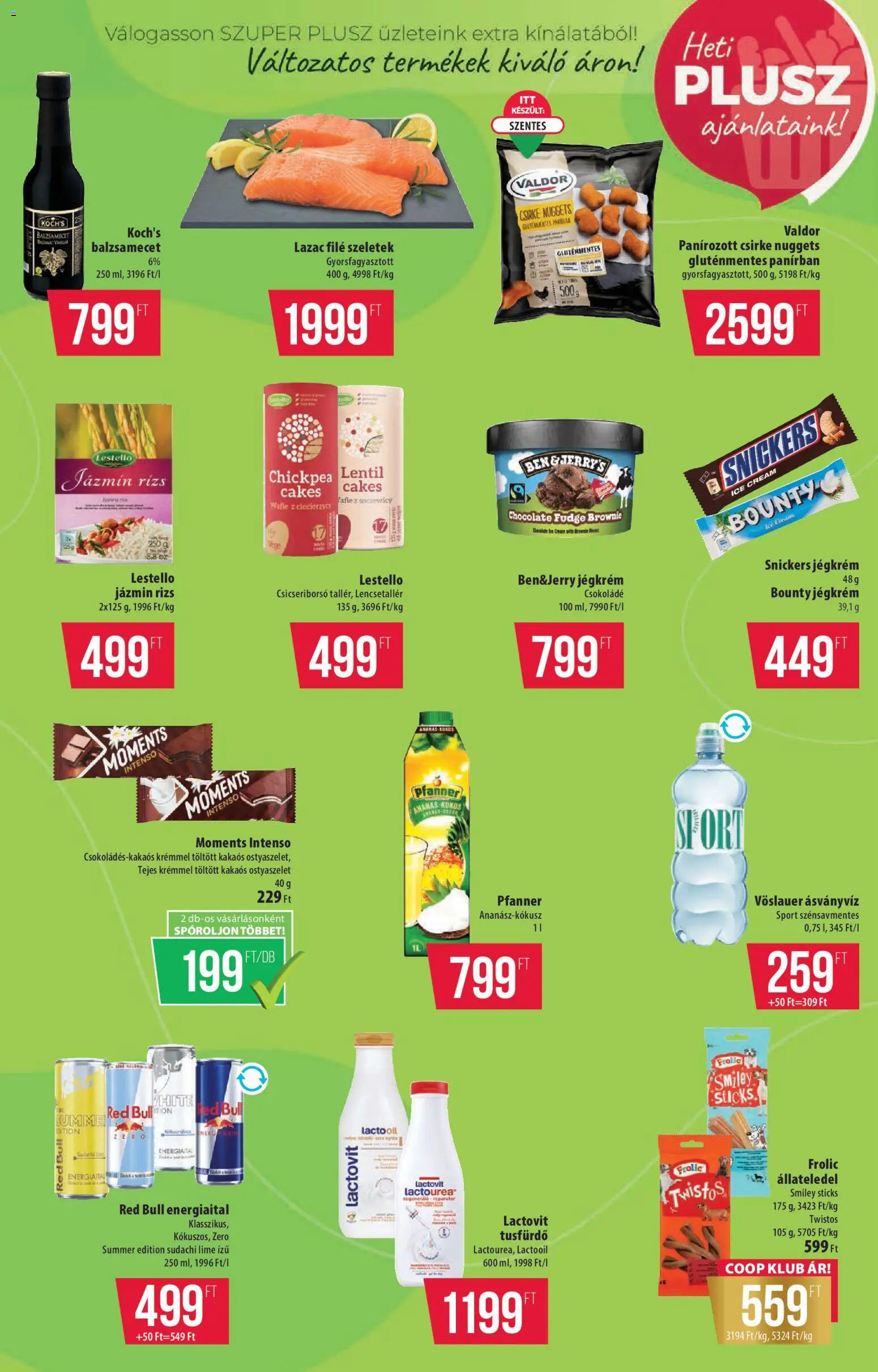 COOP akciós ujság - amely érvényes a következő dátumtól: 2026.08.06. | Oldal: 11 | Termékek: Lime, Balzsamecet, Jázmin rizs, Brownie