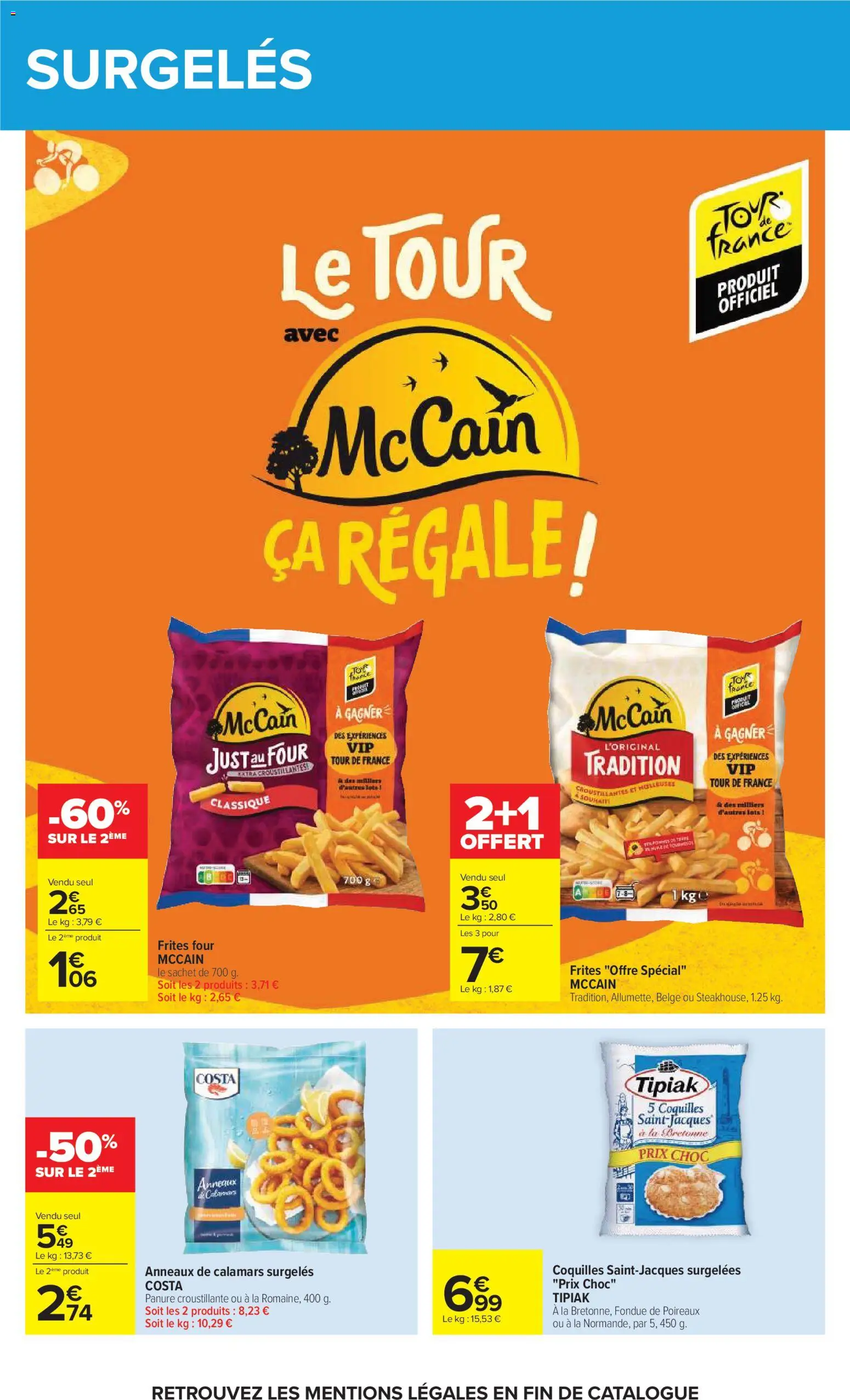 {H1} | Page: 32 | Produits: Coquilles Saint-Jacques, Four, Frites, Poireaux