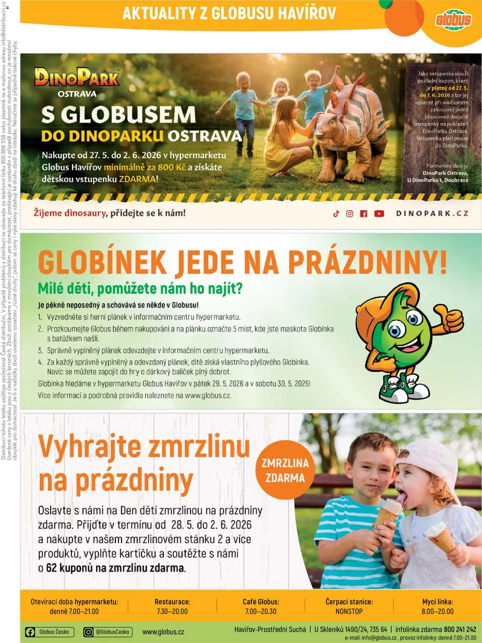 Globus leták - Havířov od 27.05.2026 | Strana: 41 | Produkty: Globus, Zmrzlina