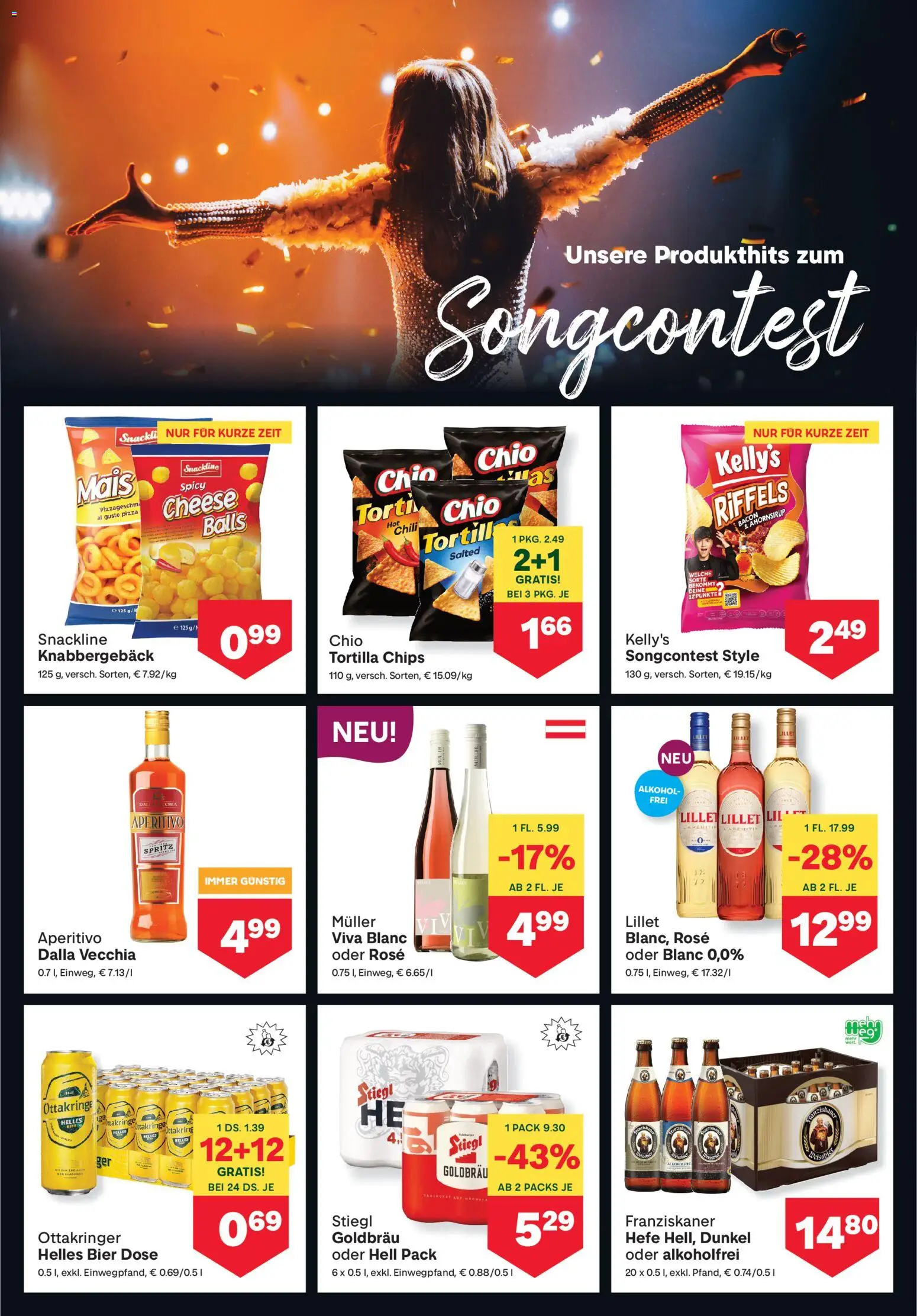 MPREIS Flugblatt gültig ab 13.05.2026 | Seite: 6 | Produkte: Chips, Chili, Eier, Bier