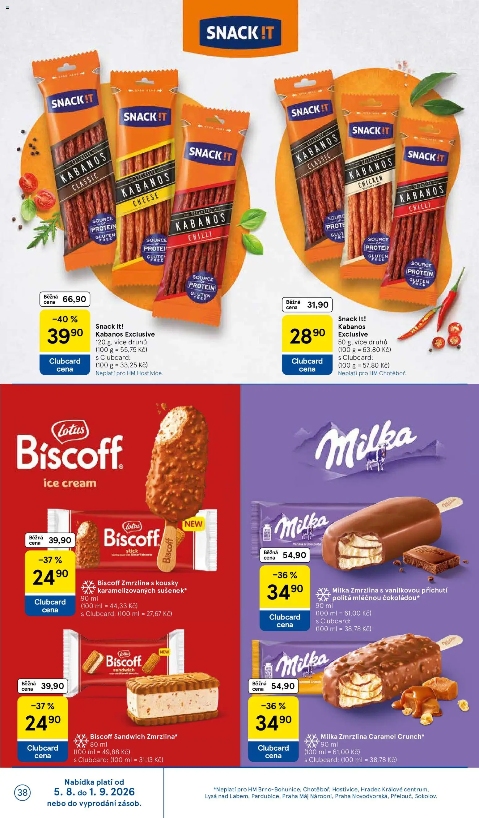 Tesco leták - Hypermarket od 12.08.2026 | Strana: 38