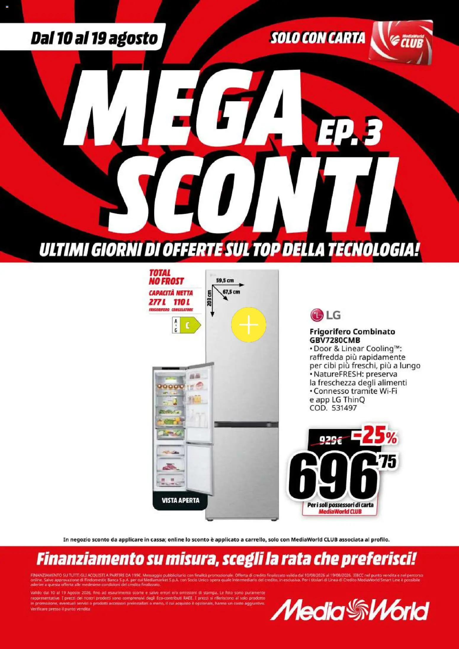Volantino Media World del 10/08/2026 | Pagina: 37