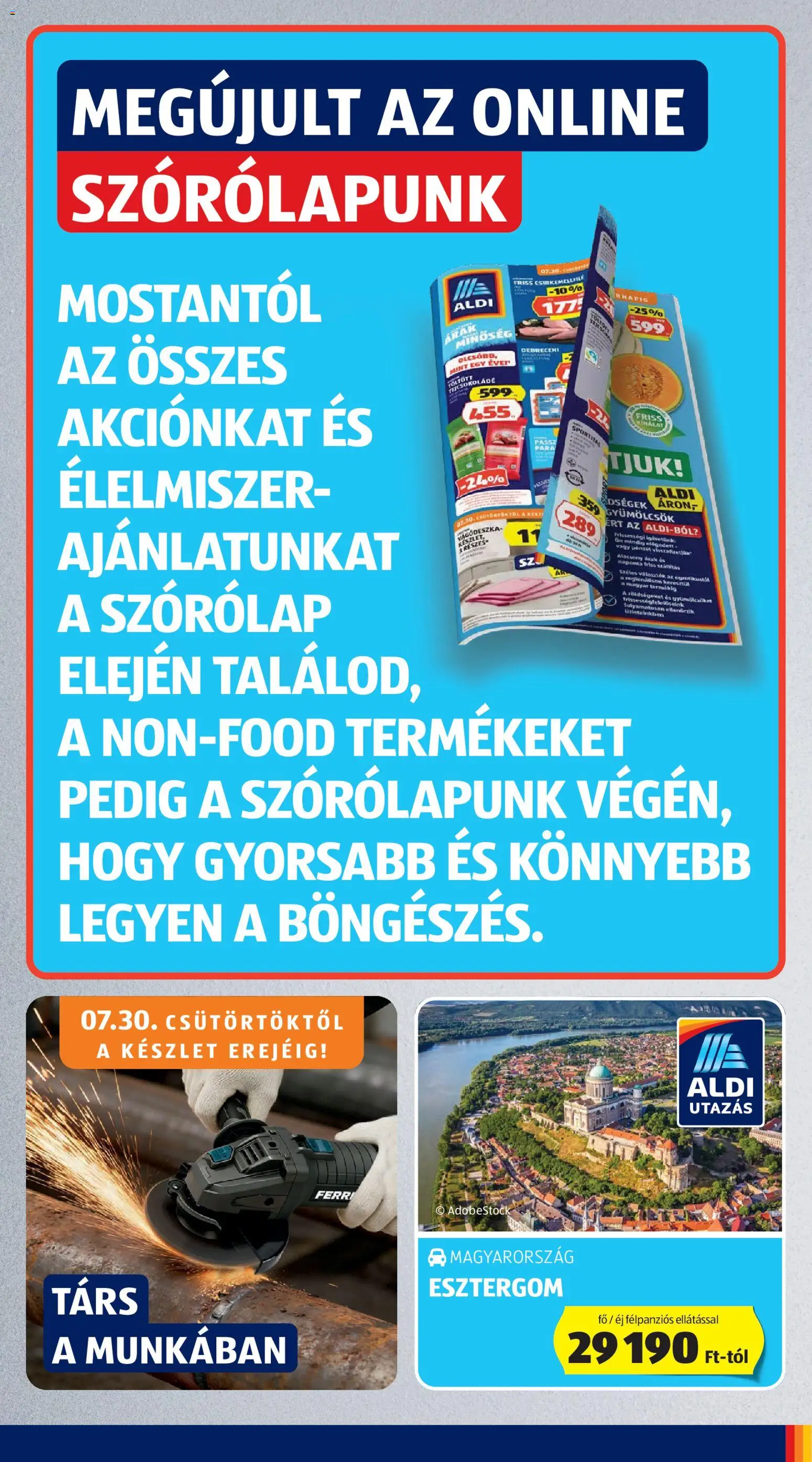 Aldi akciós ujság - amely érvényes a következő dátumtól: 2026.07.30. | Oldal: 7