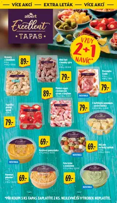 Náhled letáku Feta krém s avokádem, Feta krém s avokádem, • 125 g • 100 g = 55,20 Kč od 16.09.2026 | Strana: 53