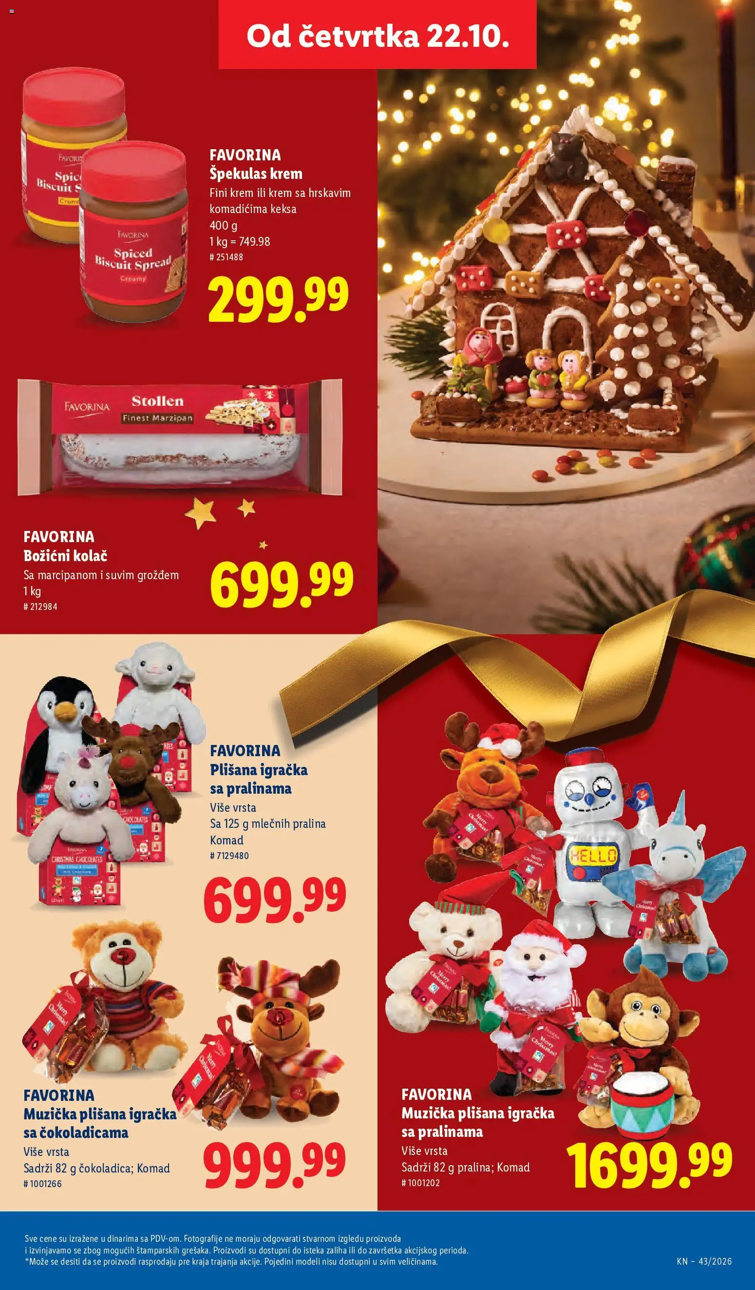Lidl katalog - važi od 22.10.2026 | Strana: 49 | Proizvode: Kolač, Krem