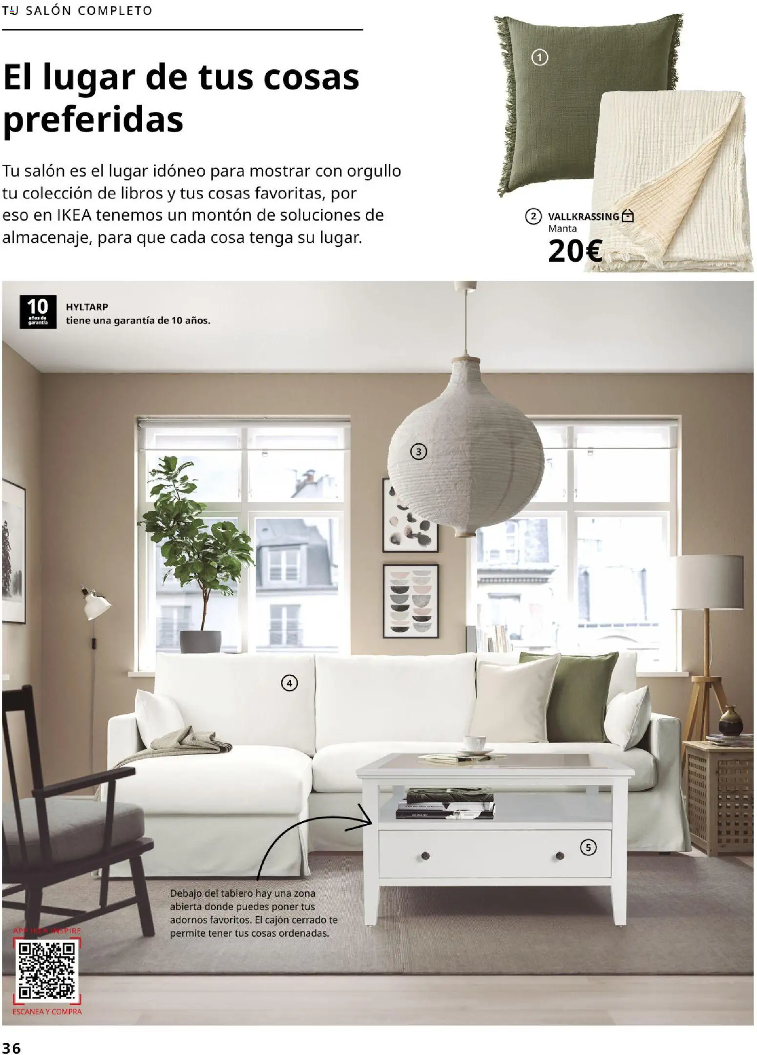IKEA - Salones │ válido desde el 04/02/2026 | Página: 36 | Productos: Libros, Salón, Té, Manta