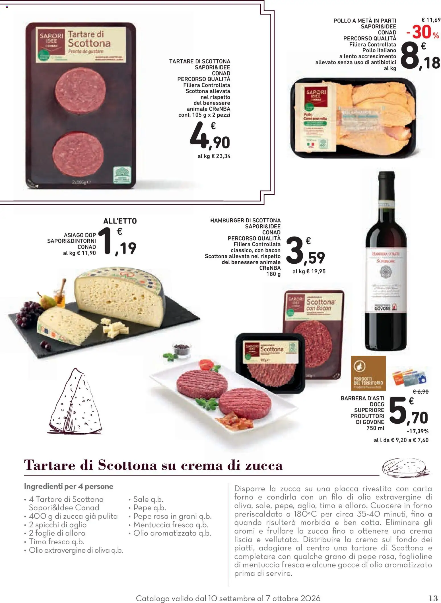 Volantino Conad del 10/09/2026 | Pagina: 13