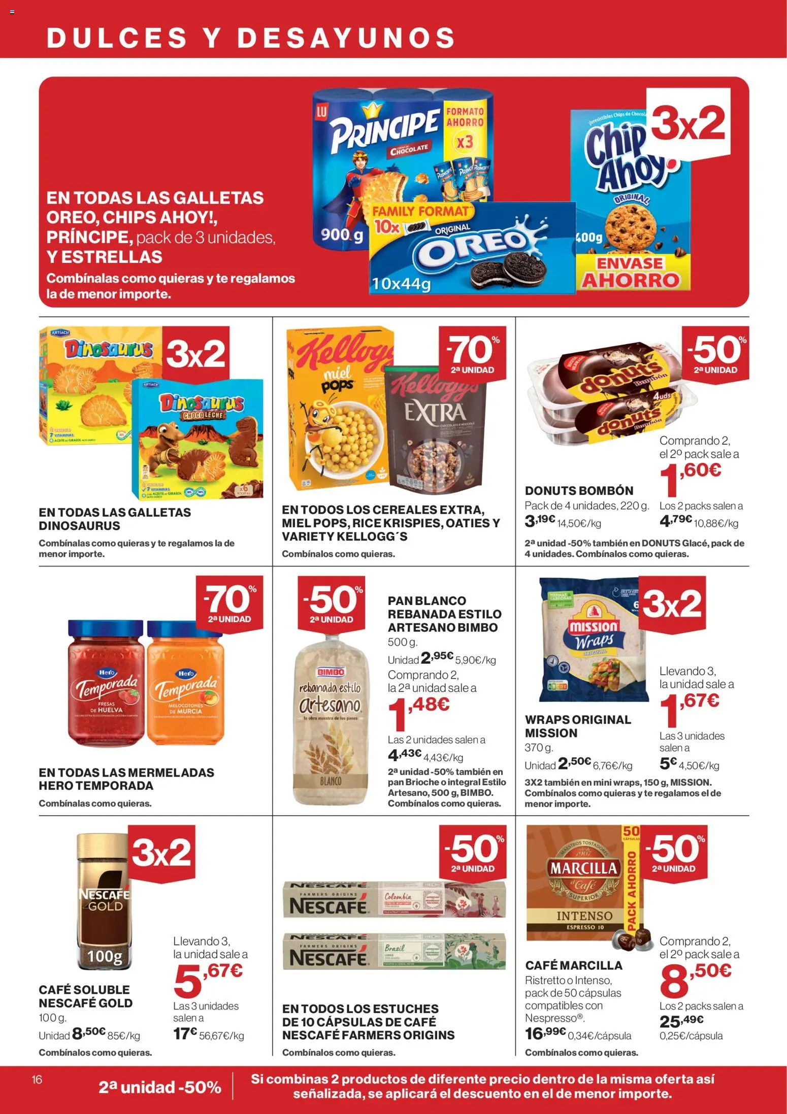 Supercor folleto │ válido desde el 06.05.2026 | Página: 16 | Productos: Aceite, Pan, Fresas, Cereales