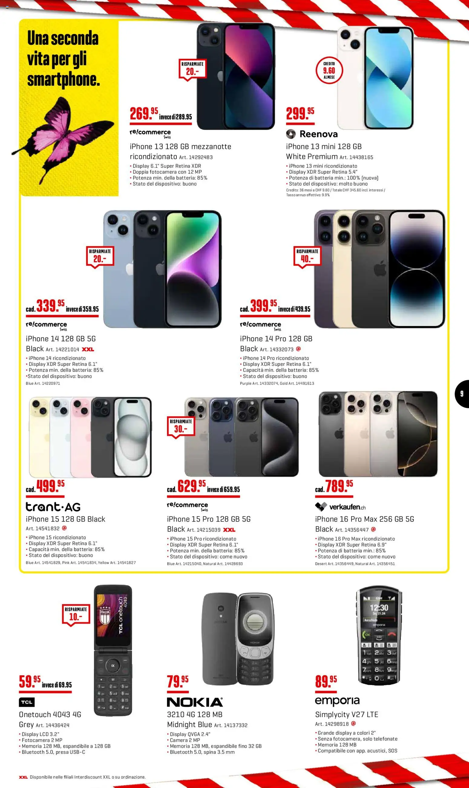 Interdiscount aktionen IT – gültig ab 21.09.2026 | Seite: 9 | Produkte: Iphone