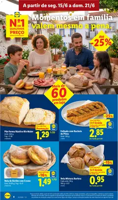 Pré-visualização Folhado com Recheio de Pizza, Unid. 100 g, nº7674 válido de 15.06.2026 | Página: 4 | Produtos: Pão, Pizza, Creme