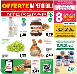 Anteprima del volantino Interspar volantino valido a partire dal 21/09/2026