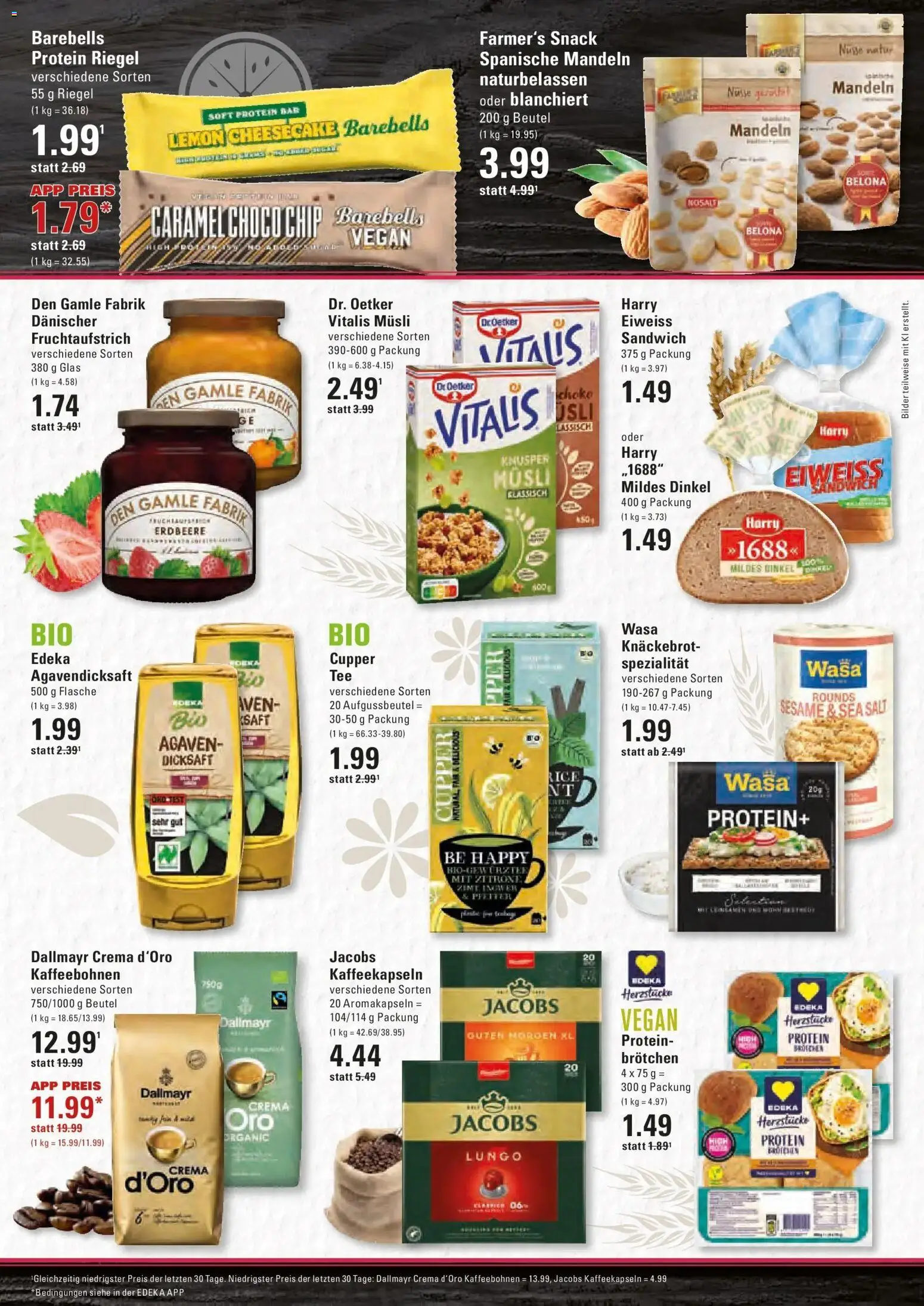 Edeka Prospekt Hamburg (ab 07.09.2026) » Angebote Online | Seite: 13 | Produkte: Musli, Mandeln, Bilder, Dallmayr