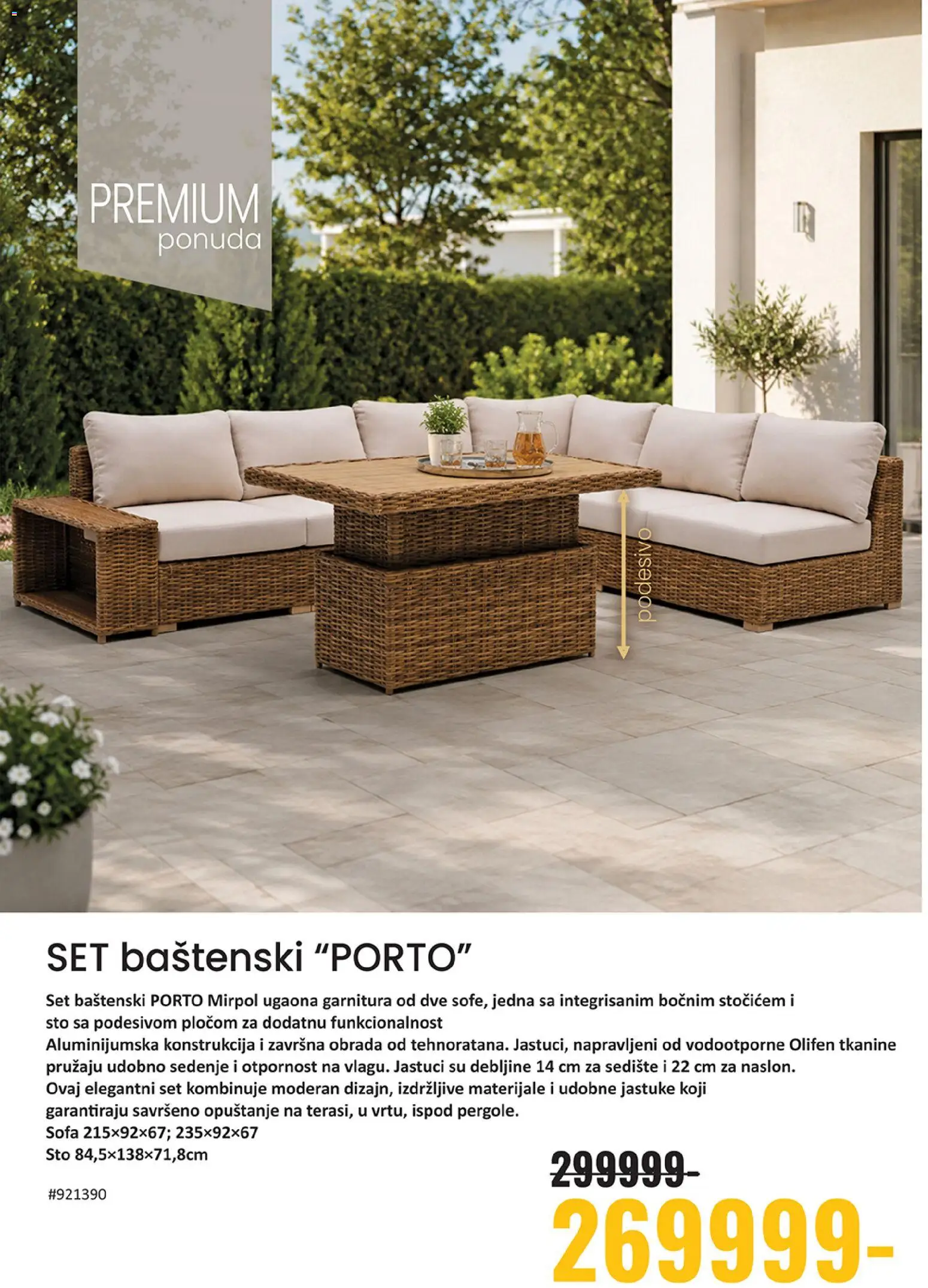 Uradi Sam katalog - važi od 21.05.2026 | Strana: 4 | Proizvode: Sofa, Sto, Ugaona garnitura