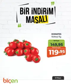 19.05.2026 tarihinden itibaren geçerli olan Biçen Market kataloğu önizlemesi