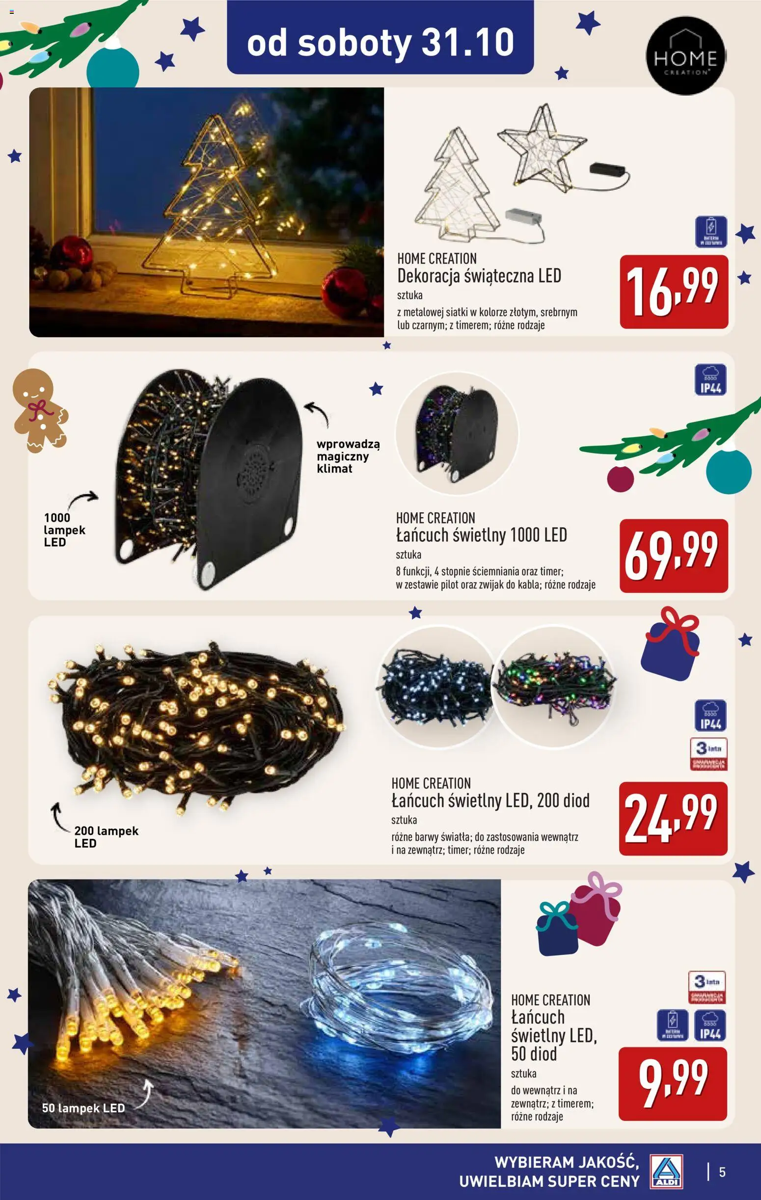 Aldi gazetka - Katalog dekoracyjny od 28.10.2026 | Strona: 5