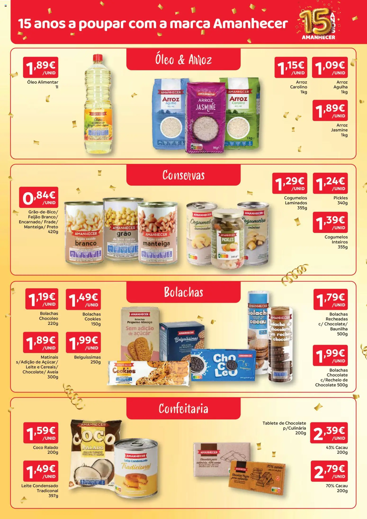 Amanhecer folheto Madeira │ válido de 01/10/2026 | Página: 6 | Produtos: Bolachas, Cacau, Açúcar, Cogumelos