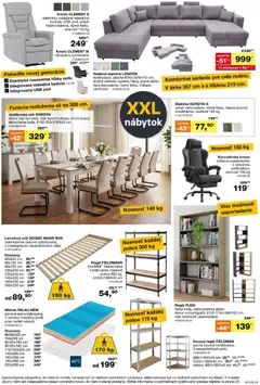 Sconto nábytok leták platný od 23.09.2026 | Strana: 20 | Produkty: Nábytok, Matrac, Kovový regál, Sedacia súprava