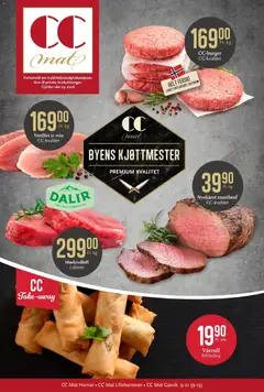 Forhåndsvisning av CC Mat kundeavis gyldig fra 13/07/2026