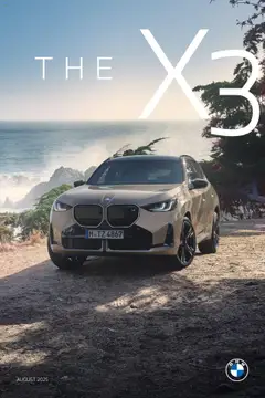 BMW X3 ab 01.08.2025 gültig