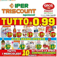 Anteprima del volantino Ipertriscount volantino valido a partire dal 31/07/2026