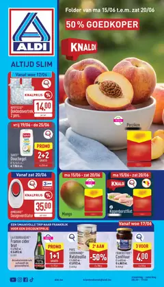 Aldi folder week 25 - Voorbeeld van een folder van Aldi, geldig van 15.06.2026