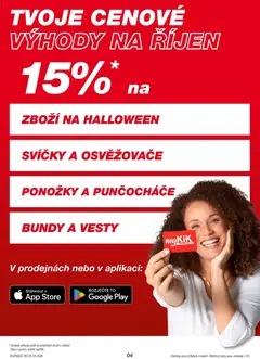 Náhled letáku Kik aktuální leták od 05.10.2026 | Strana: 4 | Produkty: Ponožky, Svíčky, Bundy, Punčocháče