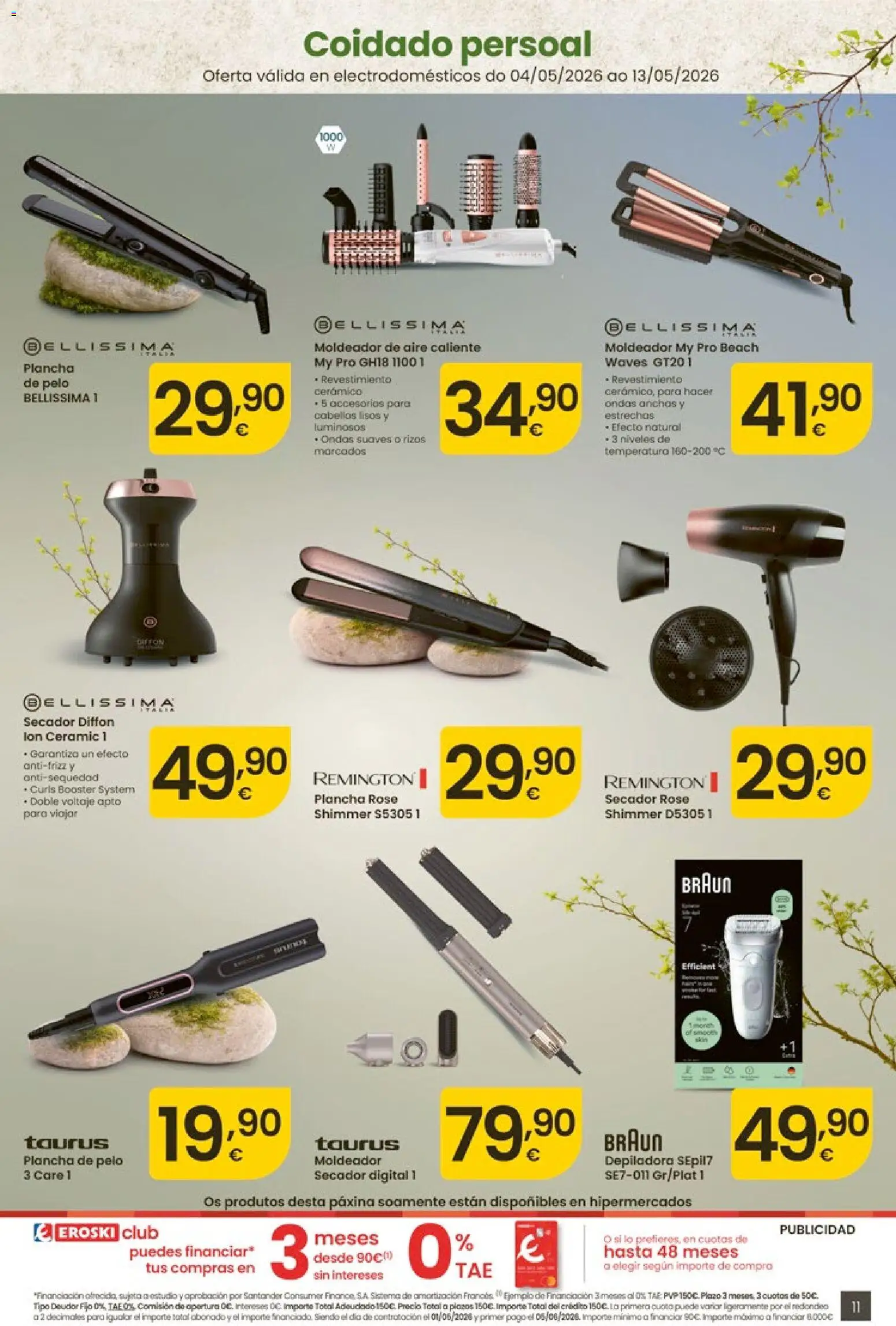 Eroski 3x2 En toda  la perfumería y parafarmacia │ válido desde el 30.04.2026 | Página: 11