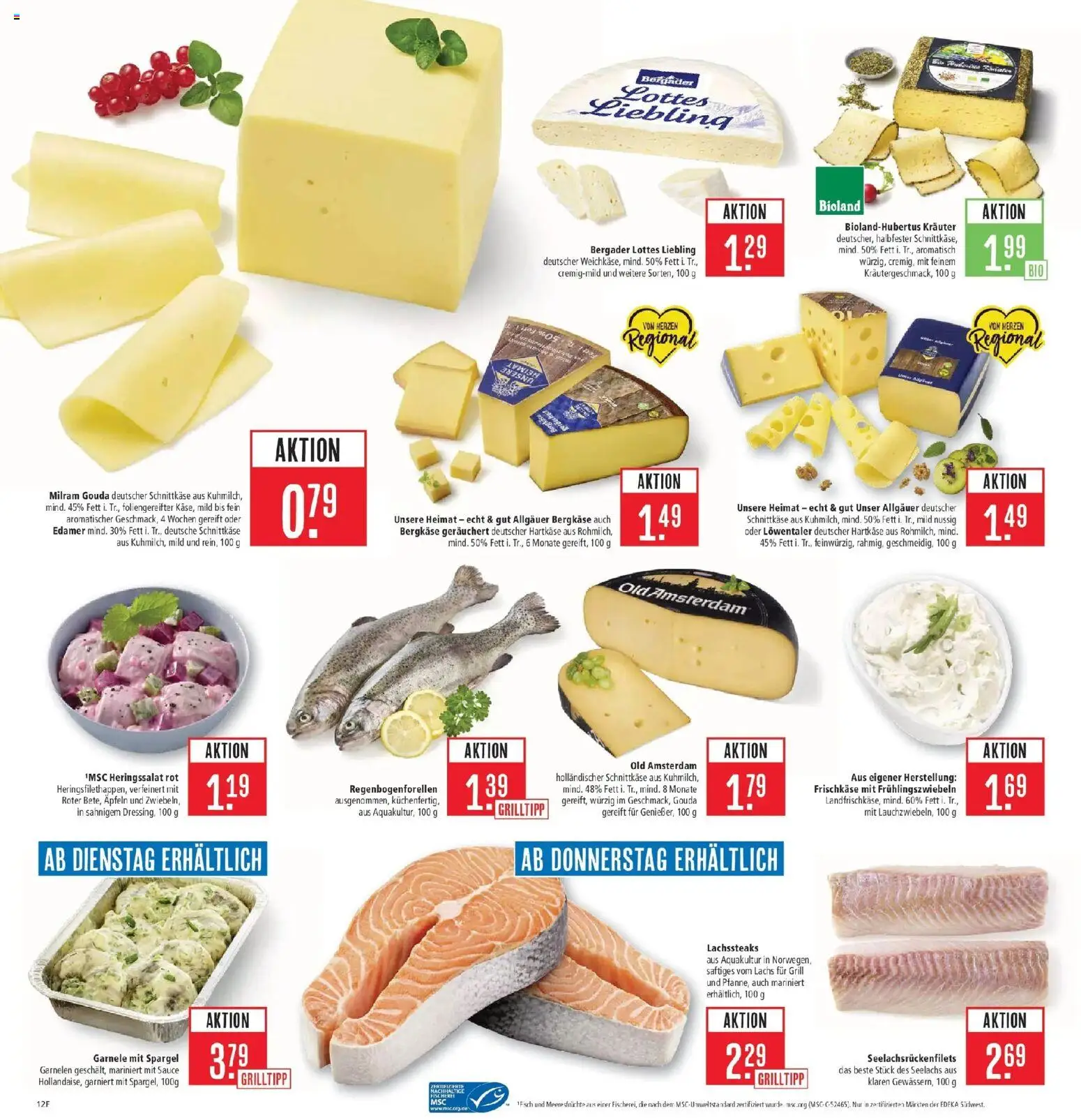 Marktkauf Prospekt Weil Am Rhein	 – gültig ab 27.04.2026 | Seite: 14 | Produkte: Spargel, Edamer, Lachs, Frischkase
