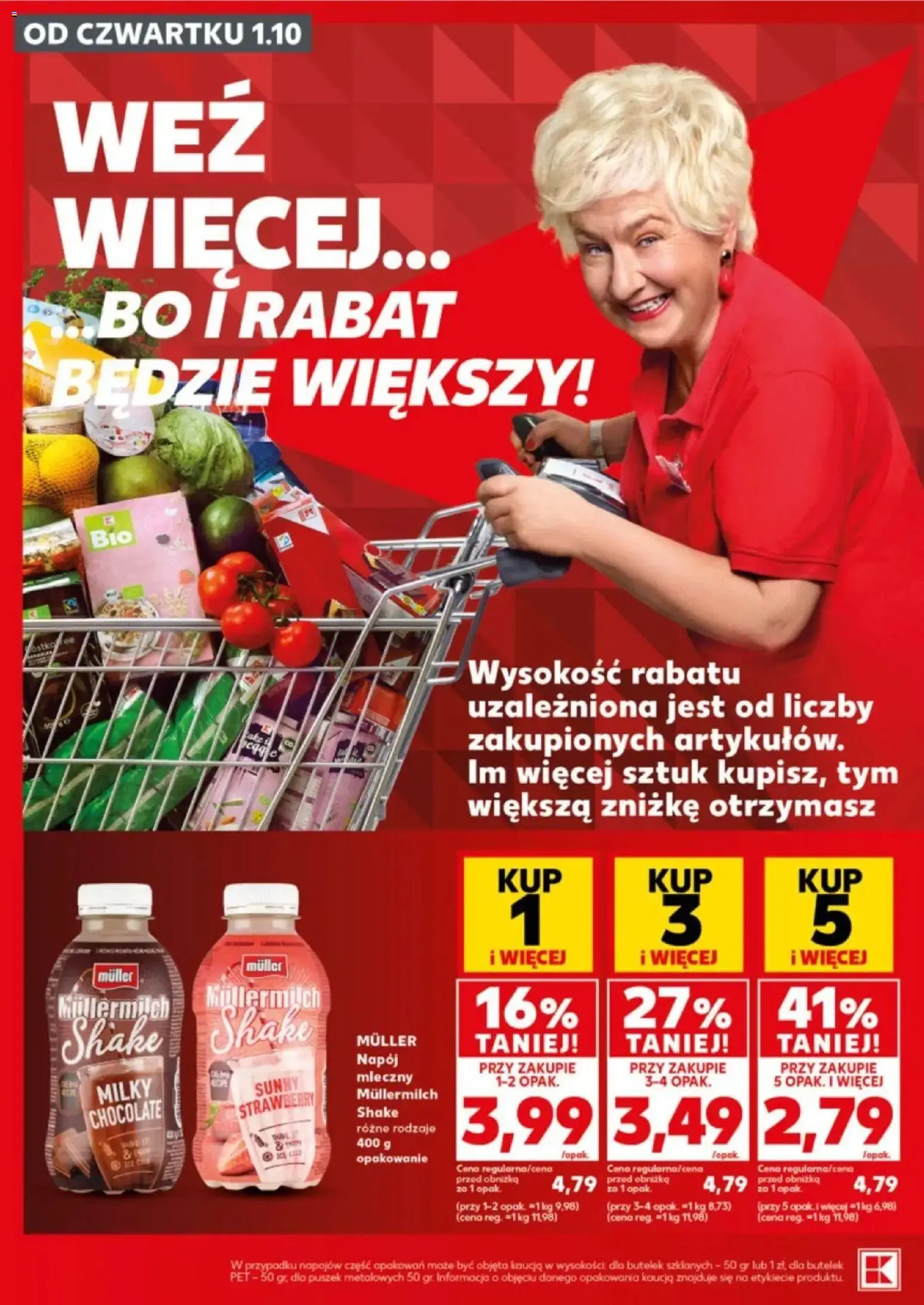 Kaufland gazetka - Mocny start od 05.10.2026 - od jutra PDF | Strona: 6 | Produkty: Napój mleczny