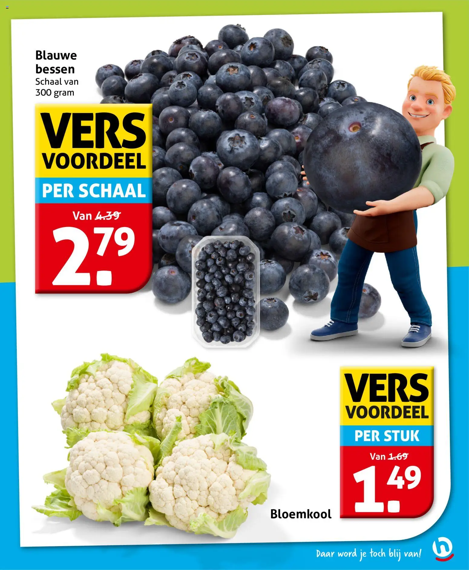 {H1} | Pagina: 9 | Producten: Bloemkool, Schaal