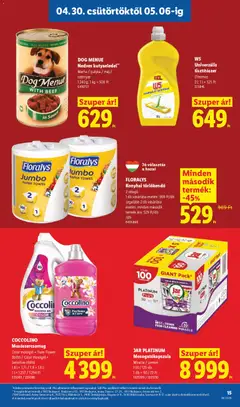 Lidl akciós újság - amely érvényes a következő dátumtól: 30.04.2026 | Oldal: 15