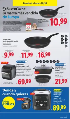 Vista previa Lidl folleto de bazar válido desde el 12/10/2026 | Página: 27 | Productos: El horno, Horno, Cocina, Freidora