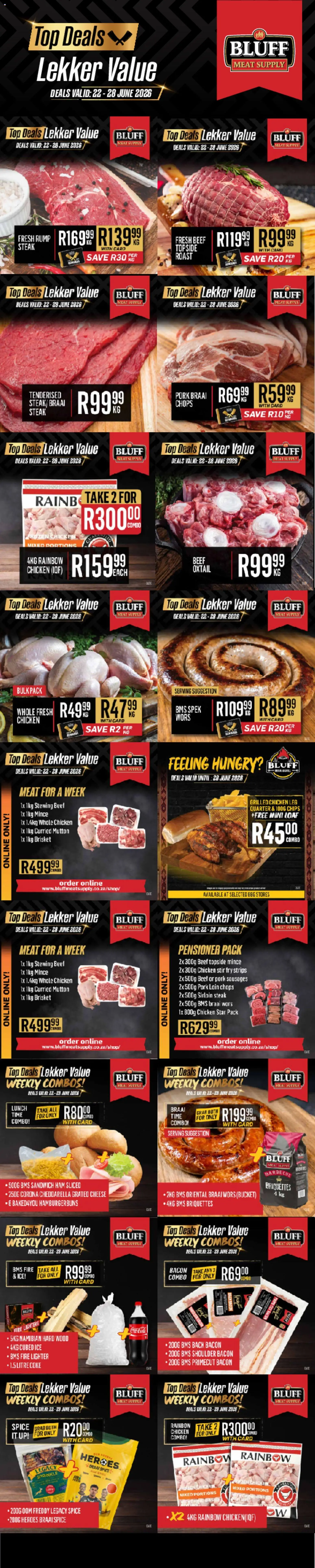 New Bluff Meat Supply catalogue – valid from 22.06.2026 | Page: 1