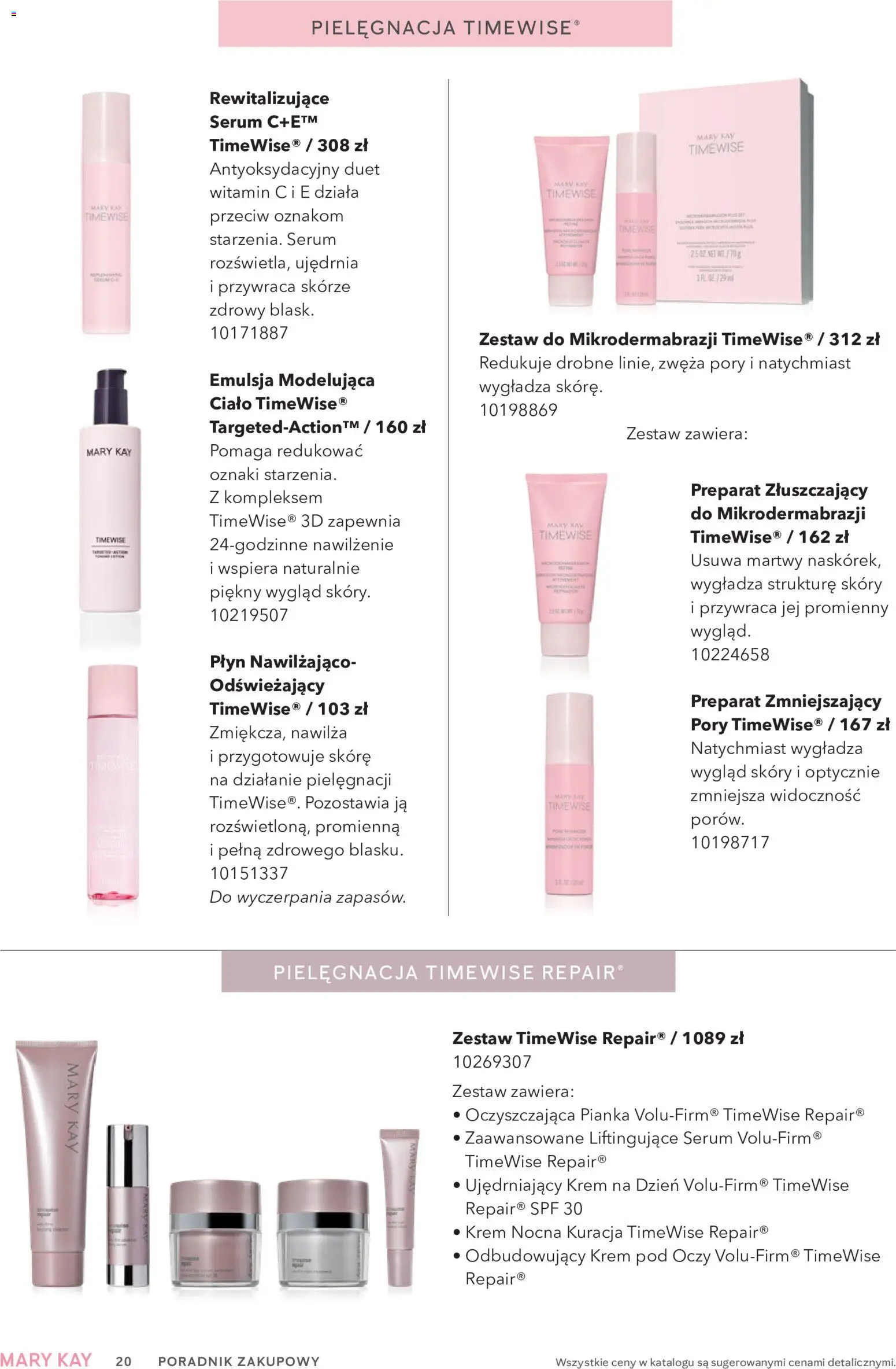 Mary Kay Katalog od 05.10.2026 | Strona: 20 | Produkty: Krem