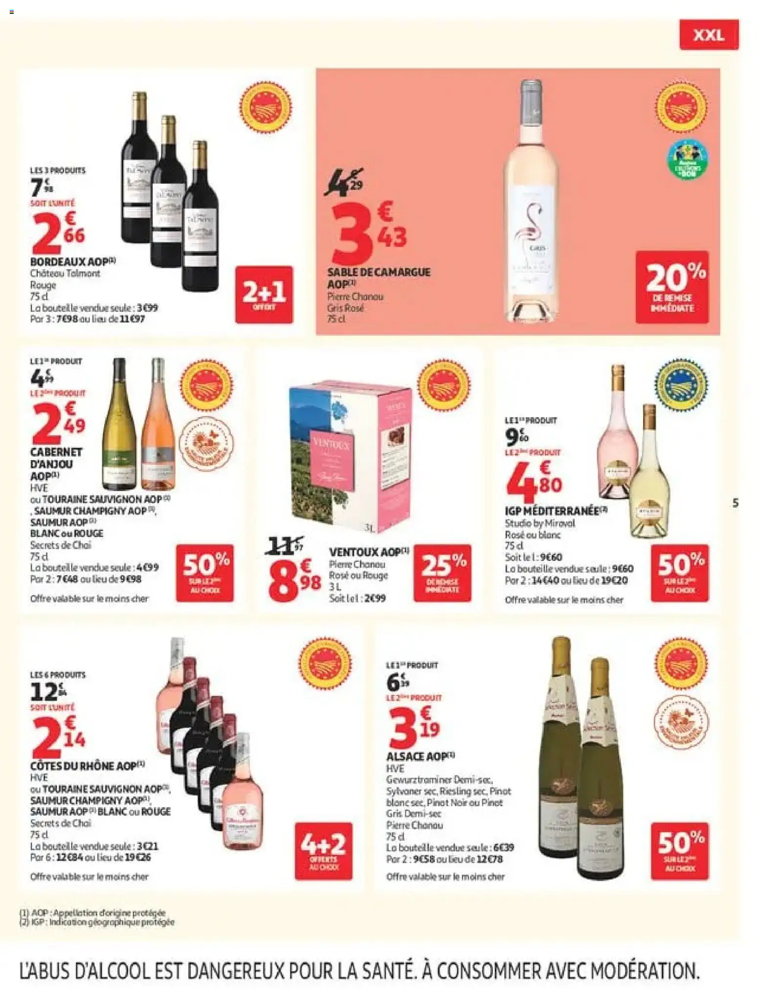 {H1} | Page: 5 | Produits: Gewurztraminer, Sable, Bouteille, Chou