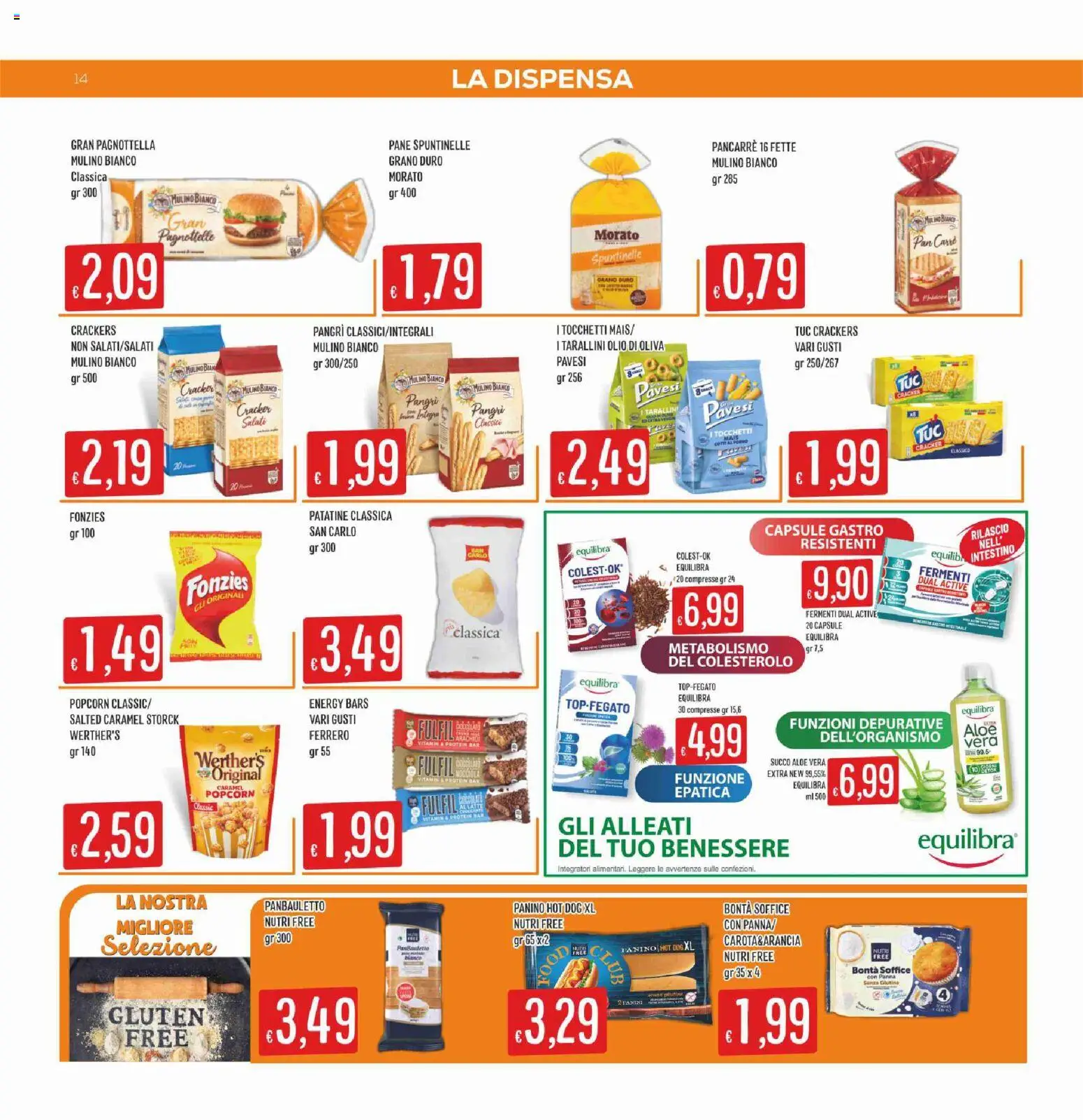Volantino SISA del 17/09/2026 | Pagina: 14 | Prodotti: Succo, Olio, Aloe vera, Olio di Oliva