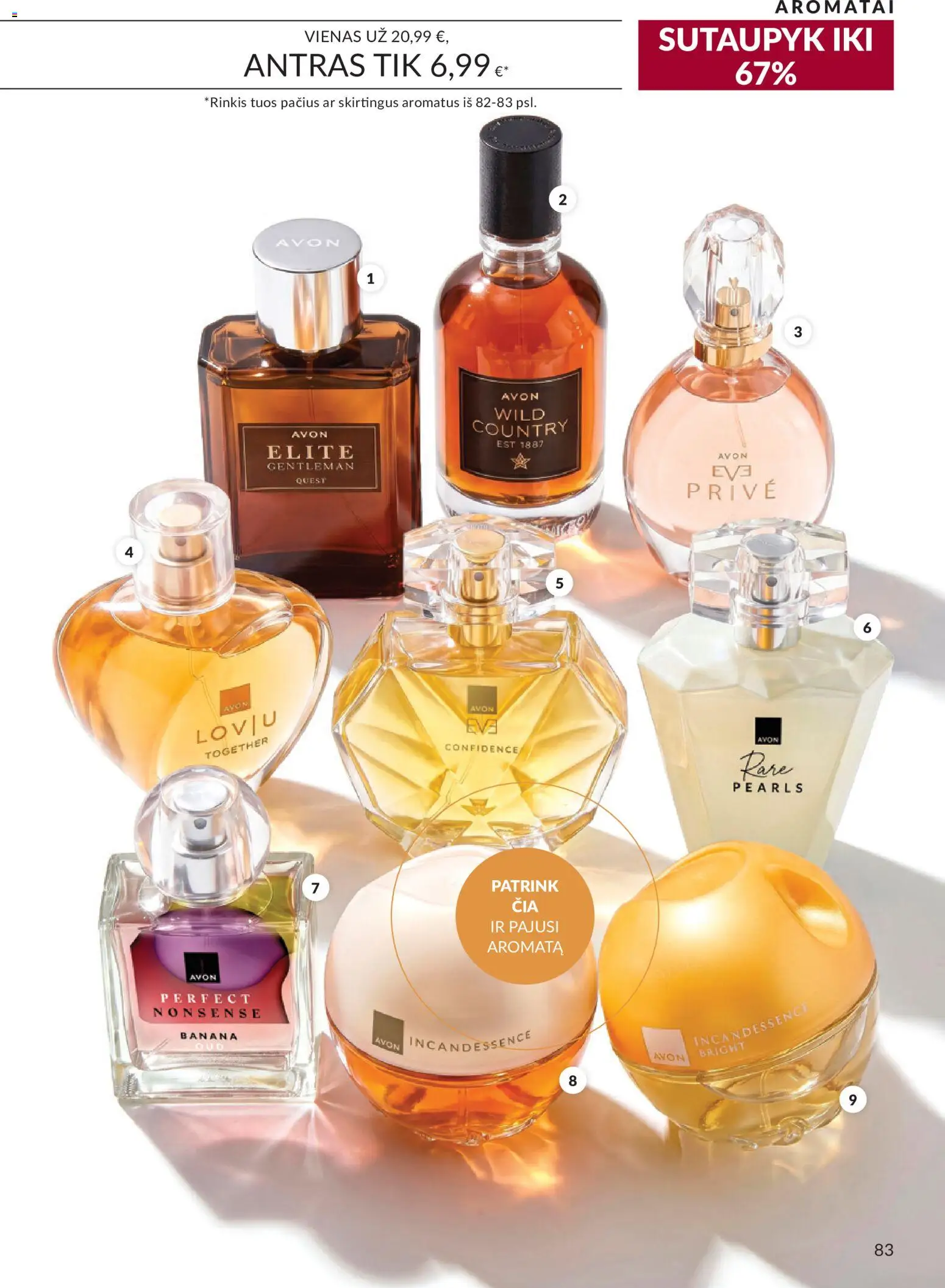 AVON akcijos nuo 2026.09.30 | Puslapis: 83