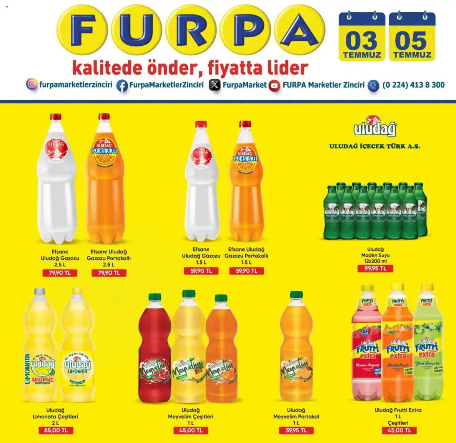 Furpa Katalog - 03 Temmuz 2026 tarihinden itibaren geçerlidir | Sayfa: 5