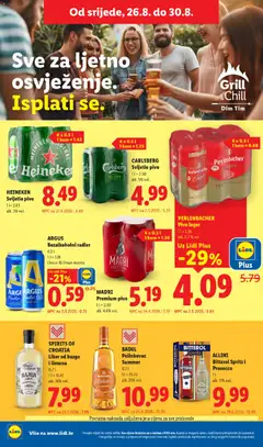 ALLINI Bitterol Spritz i Prosecco, 1 l - Pregled kataloga iz trgovine Lidl, vrijedi od 24.08.2026 | Stranica: 54