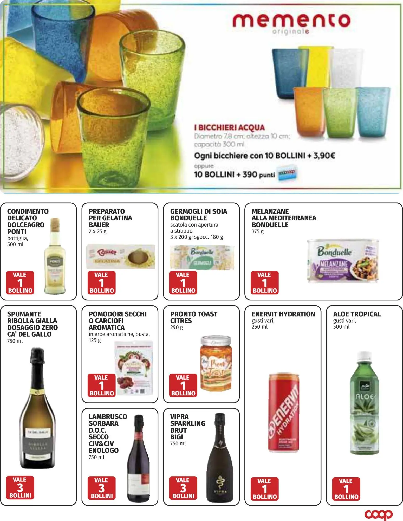 Volantino COOP del 11.06.2026 | Pagina: 37 | Prodotti: Pomodori, Spumante, Pomodori secchi, Scatola