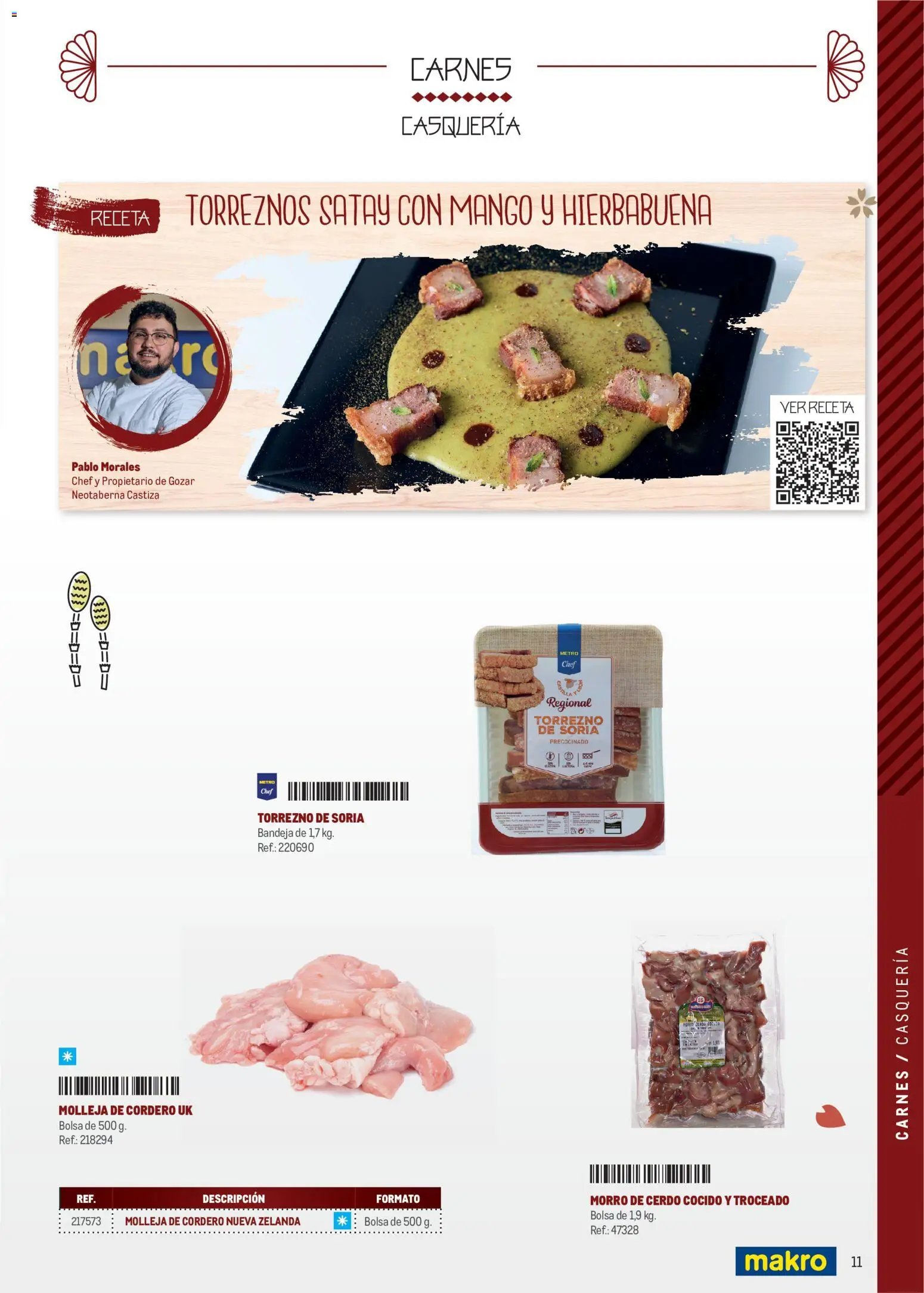 Makro Cocina Fusión Asiática Canarias II │ válido desde el 11.05.2026 | Página: 11 | Productos: Cerdo, Bolsa, Ρούτερ, Bandeja