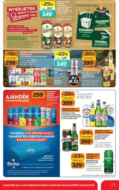 Auchan  Mennyiségi kedvezmény ajánlataink - amely érvényes a következő dátumtól: 2026.08.06. | Oldal: 11 | Termékek: Alkohol, Pilsner urquell, Grill, Dobozos sör