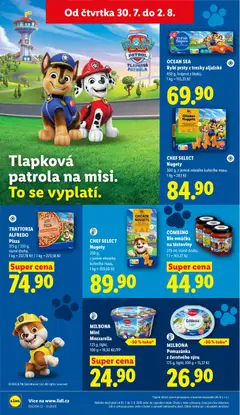 Náhled letáku COMBINO Bio omáčka na těstoviny, 275 ml, různé druhy, 1 l = 163,27 Kč od 30.07.2026 | Strana: 46